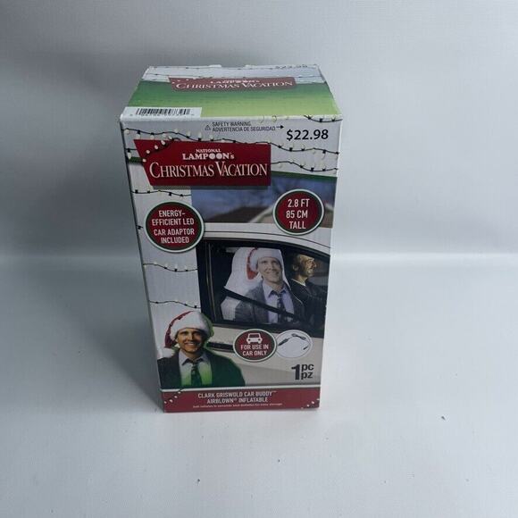 NATIONAL LAMPOON'S CHRISTMAS VACATION CLARK GRISWOLD‎ AIR INFLATABLE CAR BUDDY - Picture 1 of 7